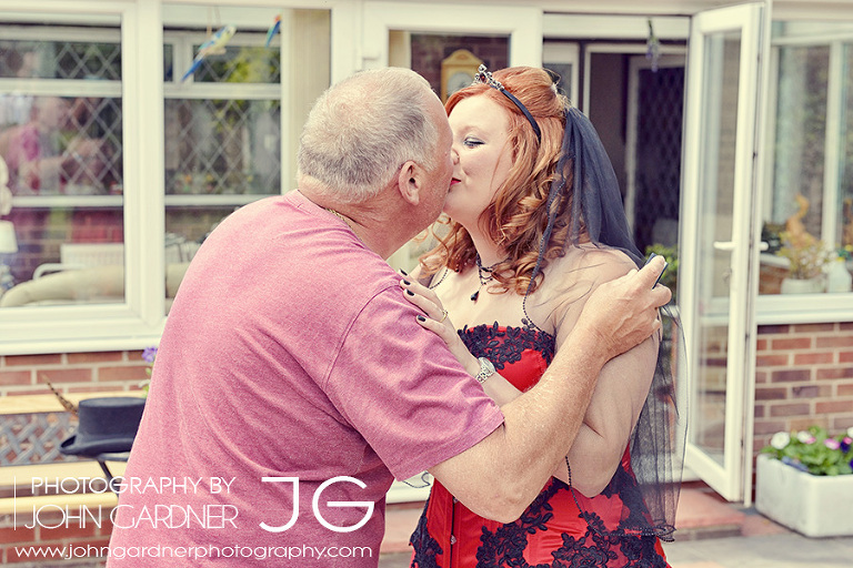 gothic wedding photographer