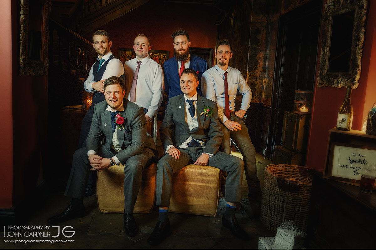 Wakefield wedding photographer at Falcon Manor