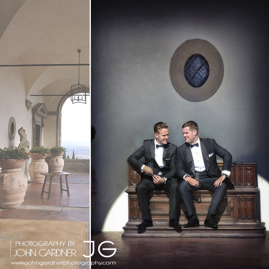 wedding photographer Villa San Michele
