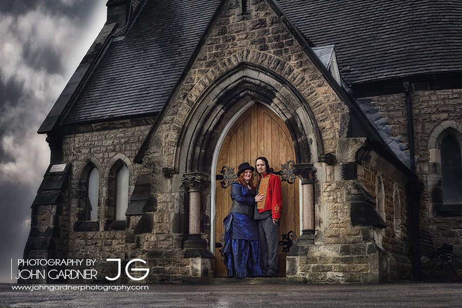 gothic wedding photographer