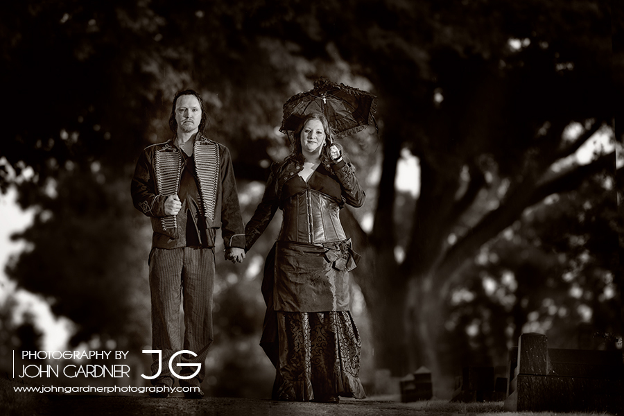gothic wedding photographer
