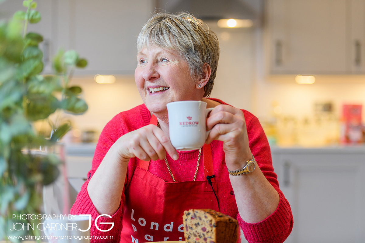 Val from GBBO Commercial photography