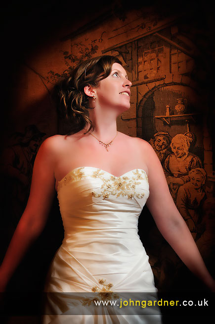 bridal portrait indoors on rainy days: Wentbridge House Hotel bridal portrait indoors on rainy days: Wentbridge House Hotel
