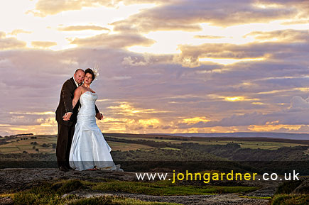 Trash the dress wedding photographer Wakefield